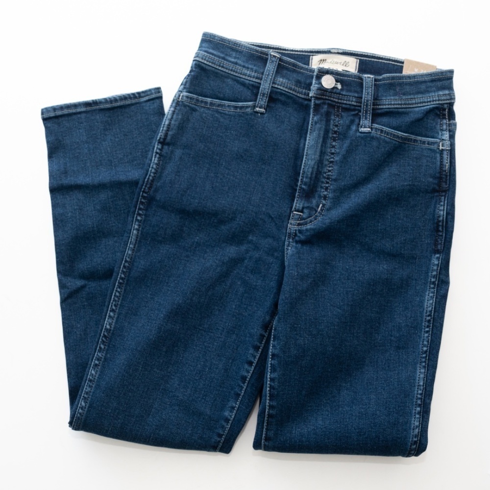 Madewell. High-Rise Slim Straight Jean. - Picture 9 of 13